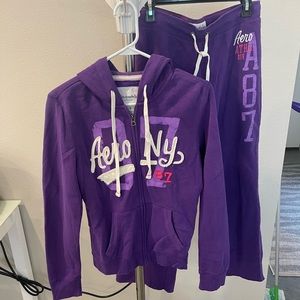 Aeropostale sweatsuit size medium